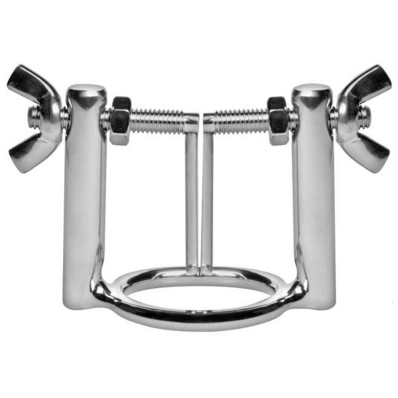 GLAND RING WITH URETHRAL DILATOR PRESS