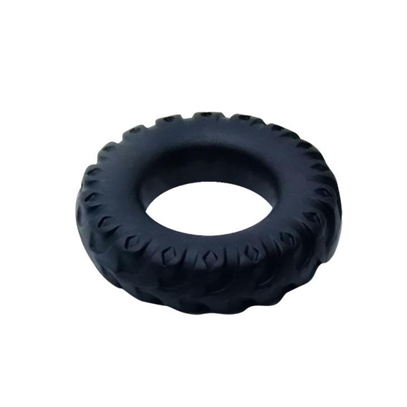 TITAN COCKRING BLACK GREEN 2 CM