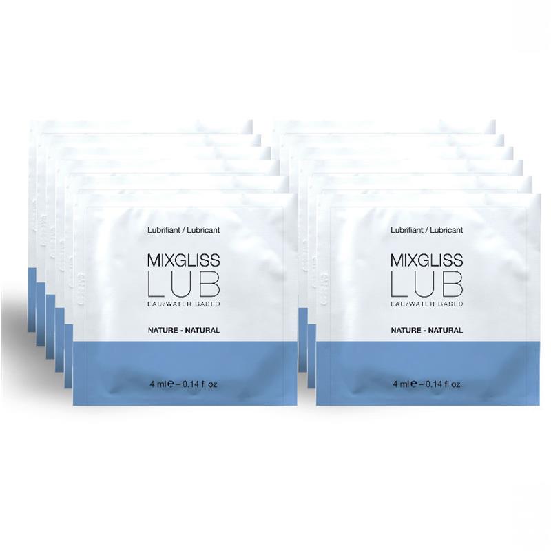 NATURAL WATER-BASED LUBRICANT 12 SINGLE DOSE 4 ML