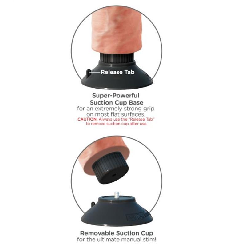 17.78 CM VIBRIRAJUĆI PENIS FLESH