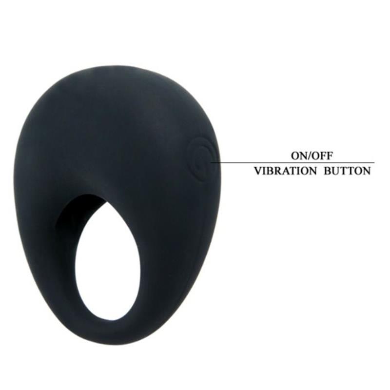 TRAP VIBRATOR RING BLACK