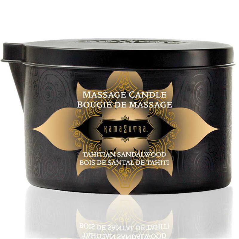 VANILLA AND SANDALWOOD MASSAGE CANDLE 170 GR
