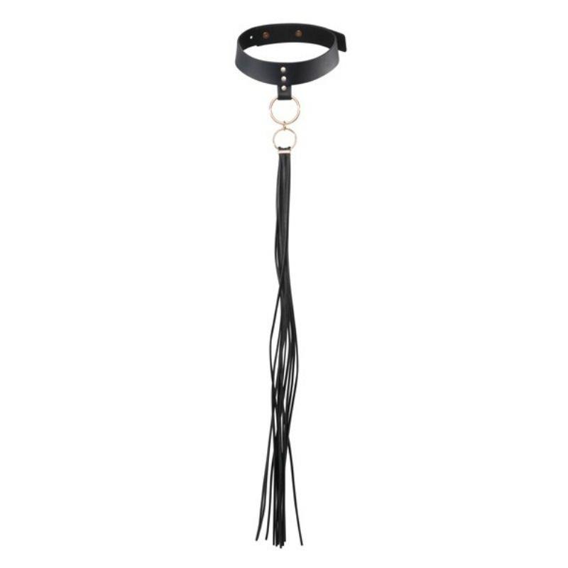 TASSEL CHOKER BLACK