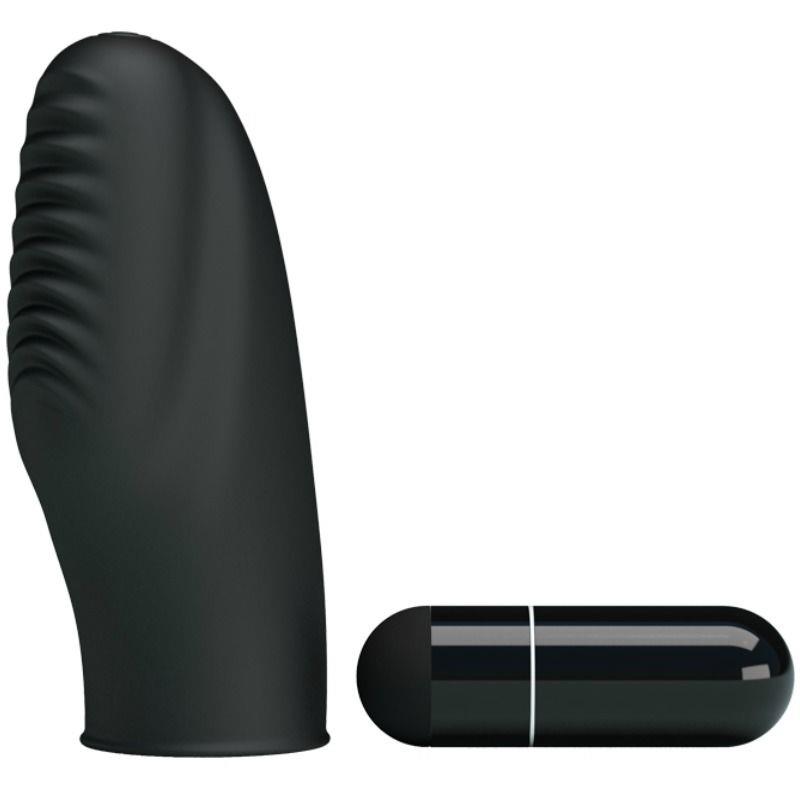 FLIRTATION STANFORD BLACK VIBRATION THIMBLE