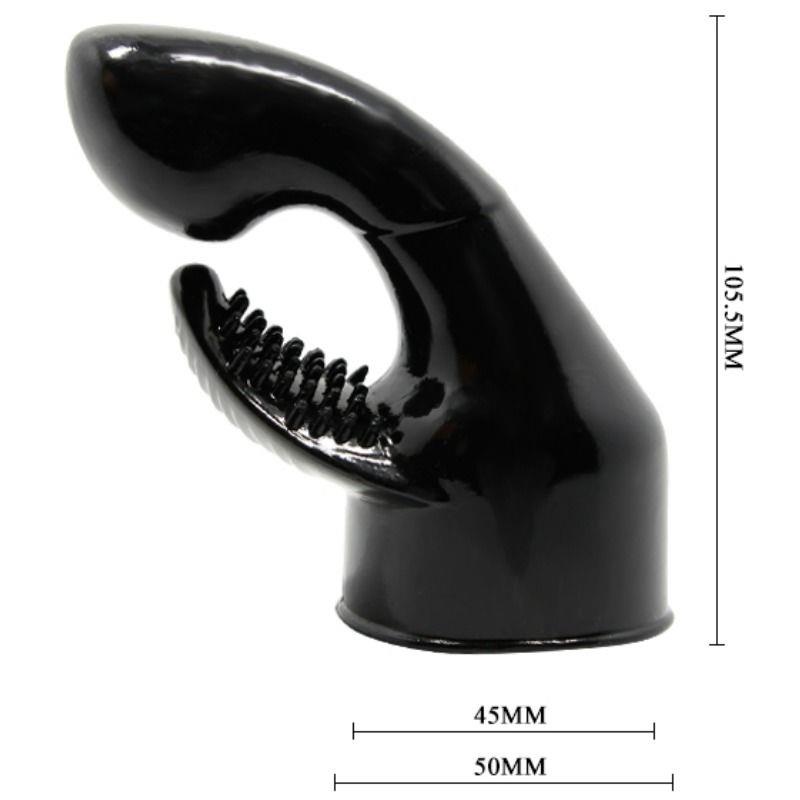 POWER HEAD INTERCAMBIABLE HEAD FOR MASSAGERGY POINT STIMULATION AND CLITORIS