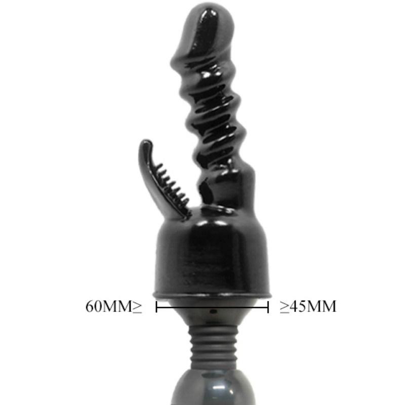 POWER HEAD INTERCHANGEABLE HEAD FOR INTERNAL AND CLITORIS STIMULATION