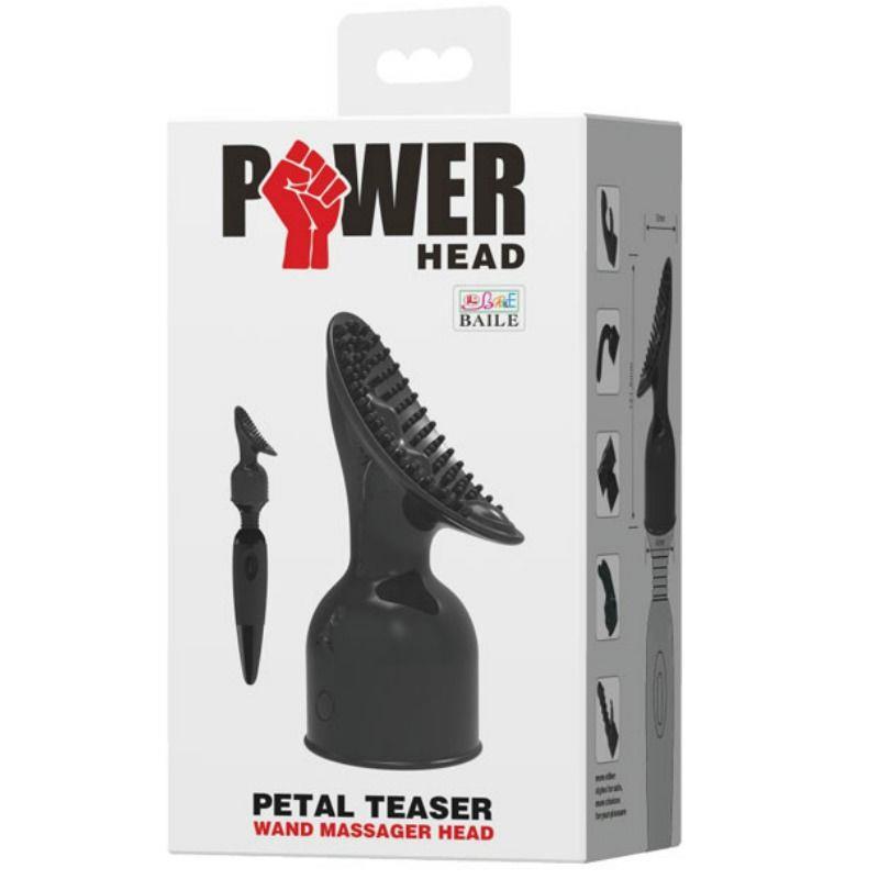 POWER HEAD INTERCHANGEABLE HEAD FOR CLITORIS STIMULATION MASSAGER