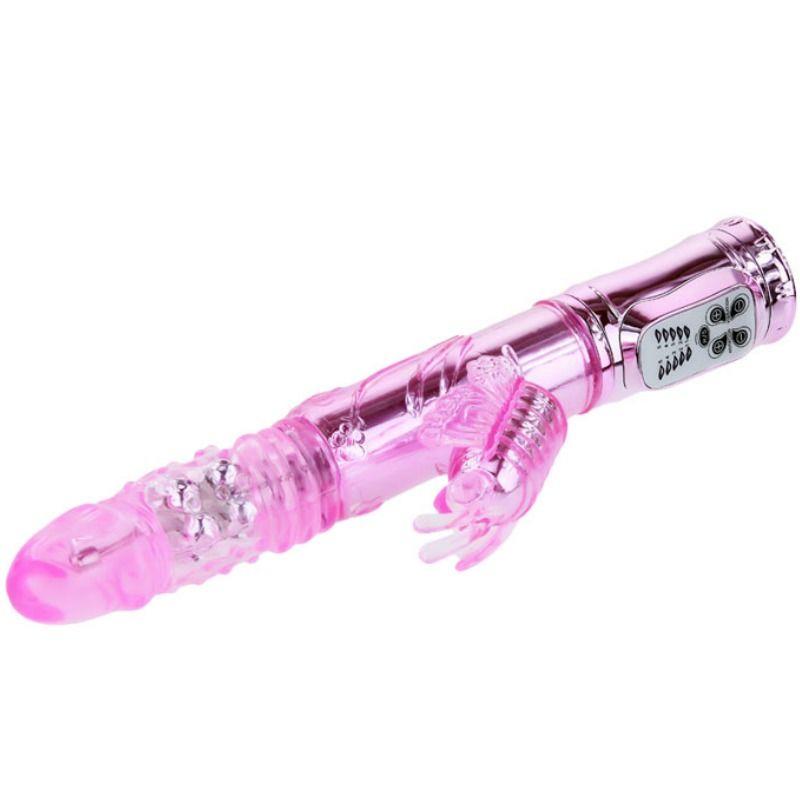 POLNJEN VIBRATOR Z ROTACIJO IN UTRIPANJEM BUTTERF STIMULATOR