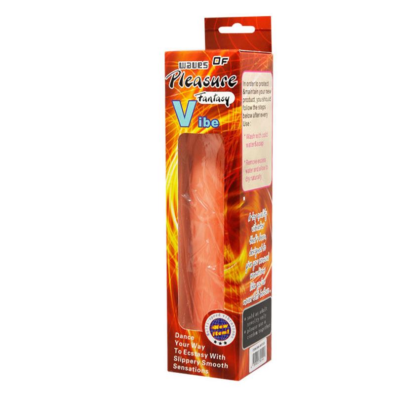 VIVE REALISTIC DILDO 19.8 CM NATURAL COLOR