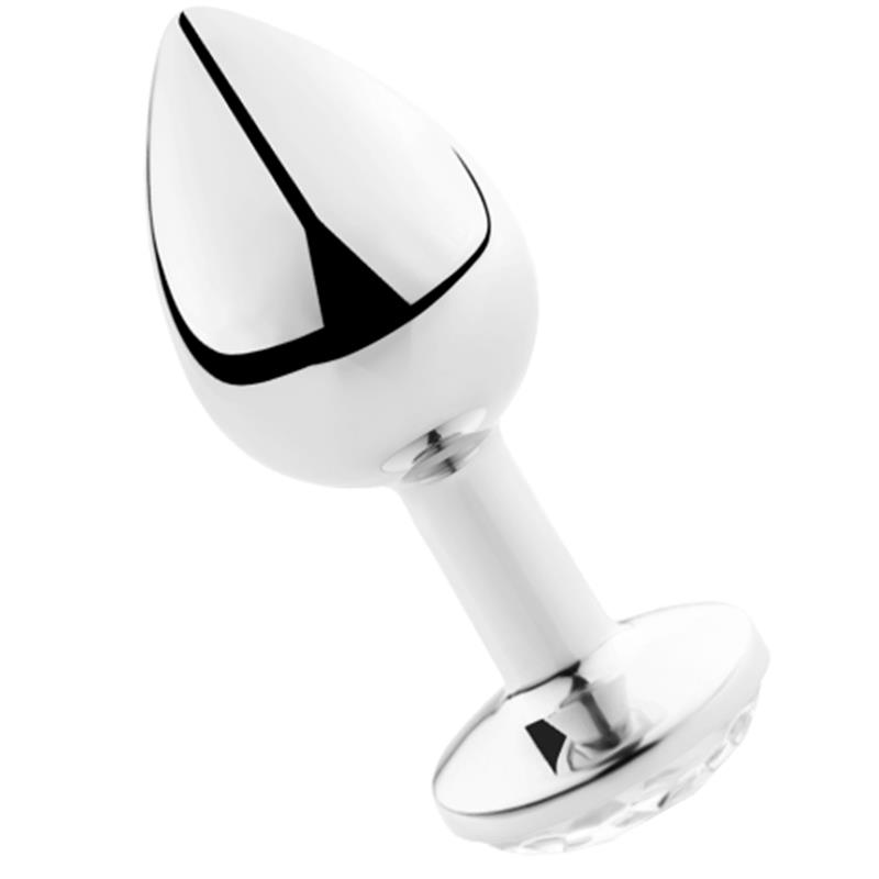 PLUG ANAL TRANSPARENT ALUMINUM 7CM