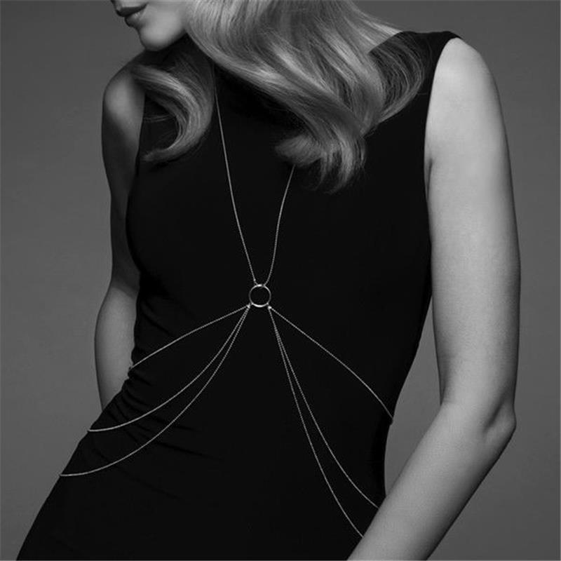 MAGNIFIQUE METALNE VERIGE ZA TELO 8 SREBRNE