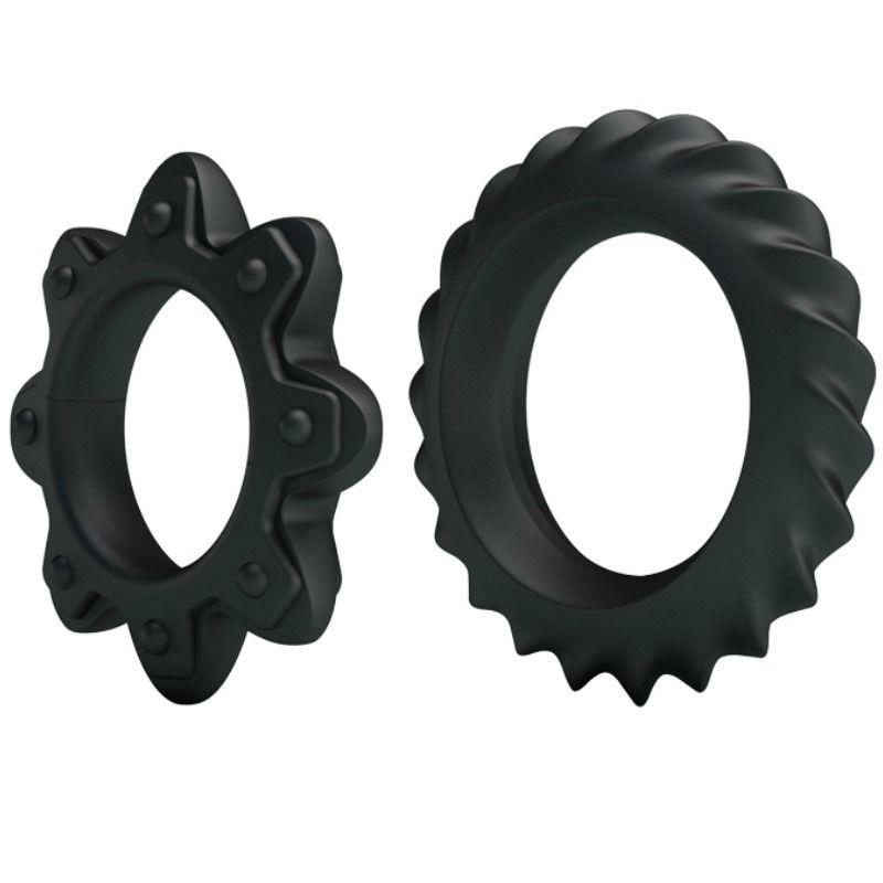 KIT 2 RING FLOWERING SILICONE RINGS