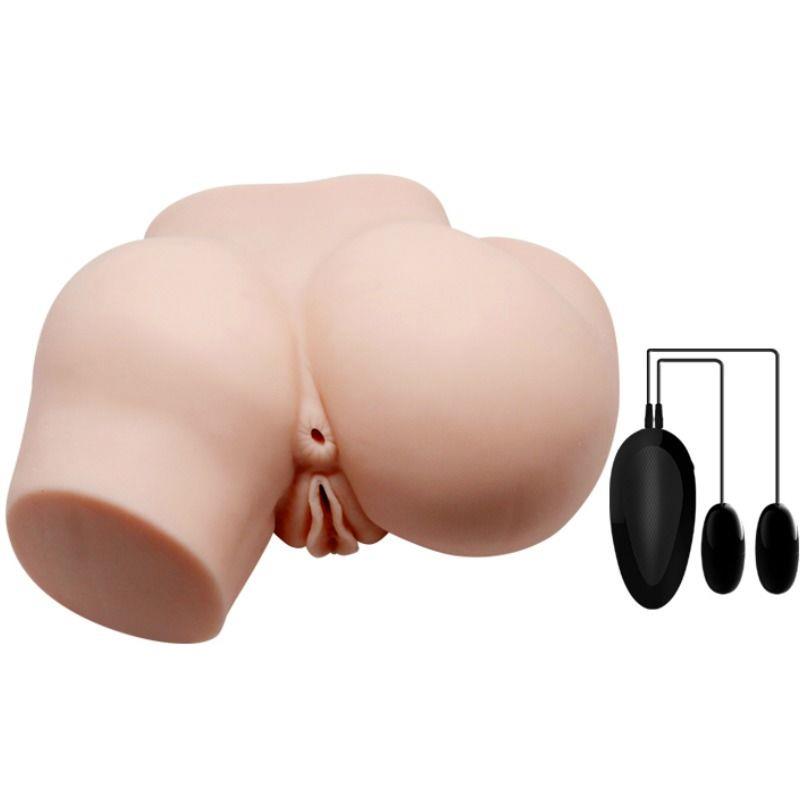 BUTT WITH REALISTIC VAGINA AND ANUS AND VIBRATION