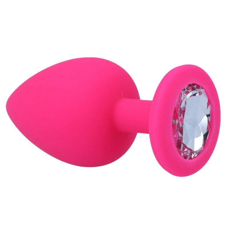 SHELKI L PLUG ANAL FUCHSIA