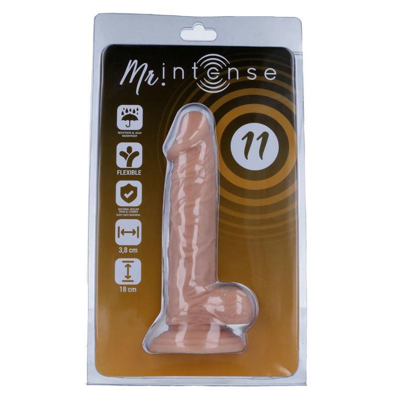 11 REALISTIC COCK 18 CM -O- 3.8 CM