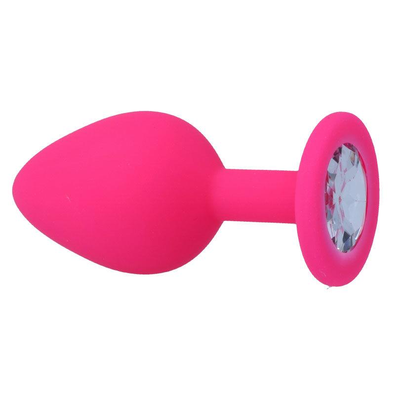SHELKI M ANAL PLUG FUCHSIA