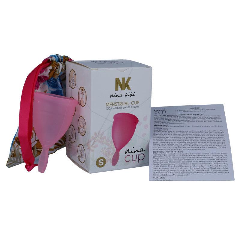 MENSTRUALNA ŠALICA ROZA - VELIČINA S