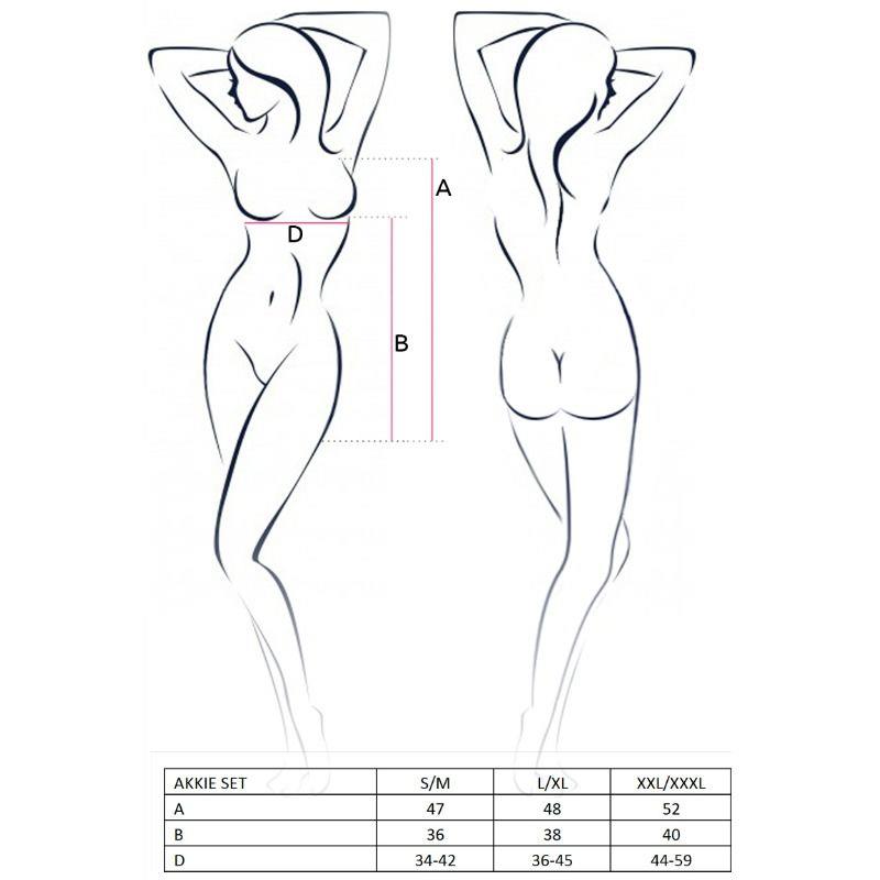 WOMAN AKKIE SET NURSE COSTUME S/M