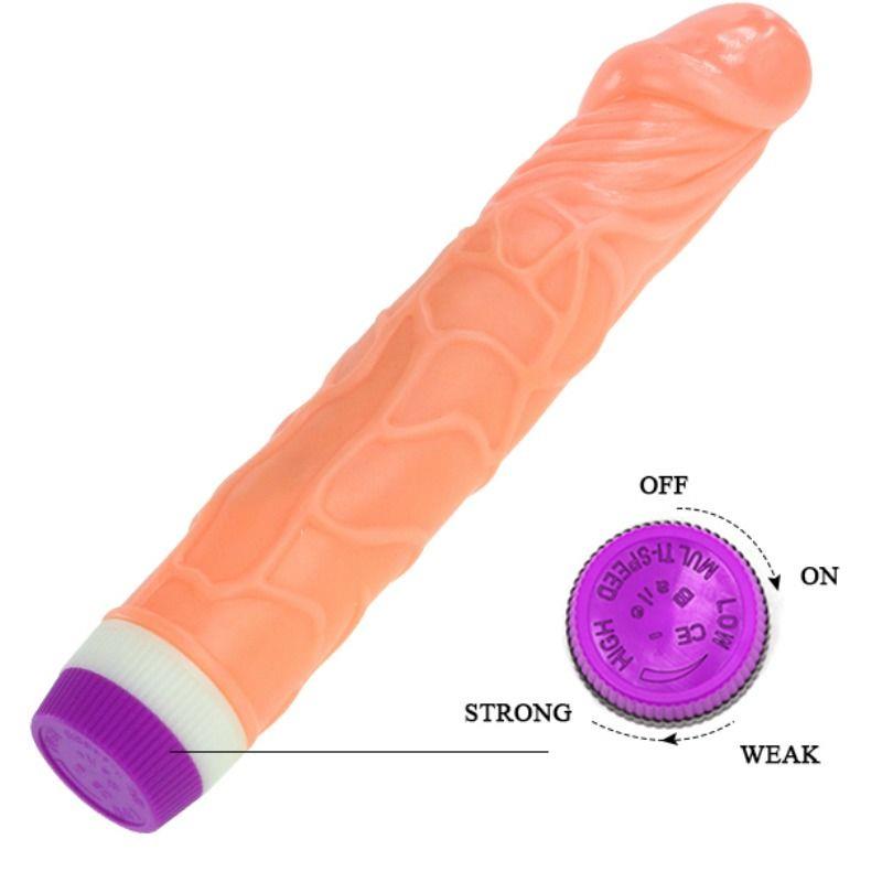WAVES OF PLEASURE REALISTIC VIBRATING 22.5 CM