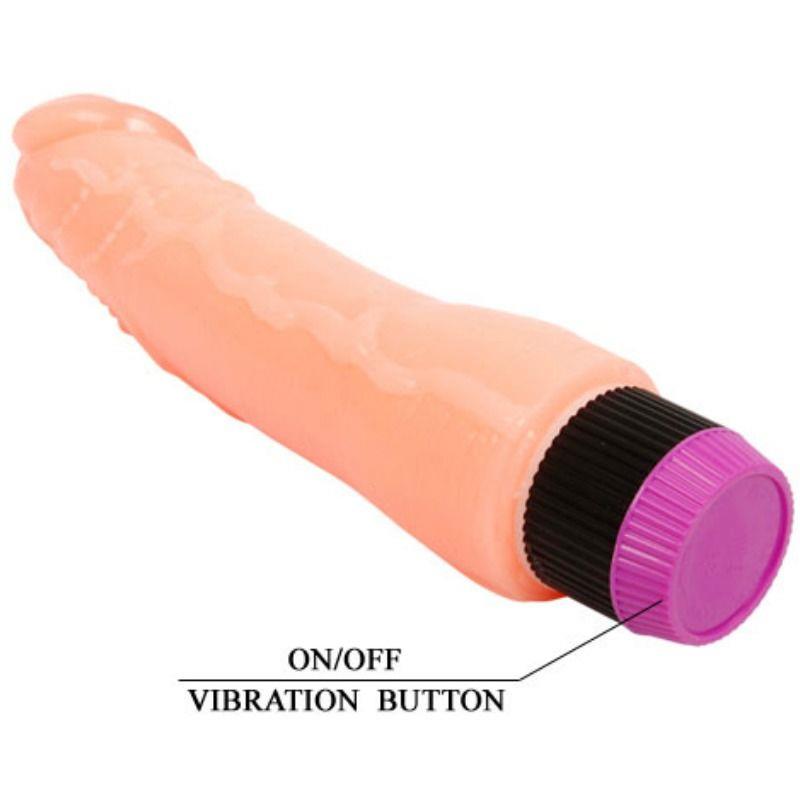 NATURAL FLEXIBLE REALISTIC VIBRATOR 24 CM