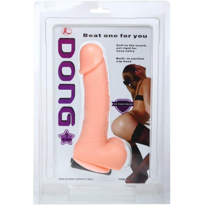 REALISTIC DILDO DONG VIBRATION AND ROTATION 20 CM