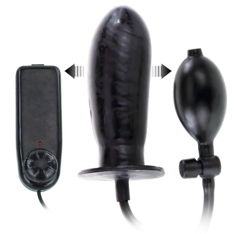 BIGGER JOY INFLATABLE PENIS WITH VIBRATION 16 CM