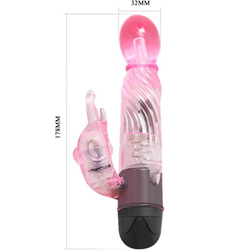 GIVE YOU A KIND OF LOVER VIBRATOR WITH PINK RABBIT 10 MODES