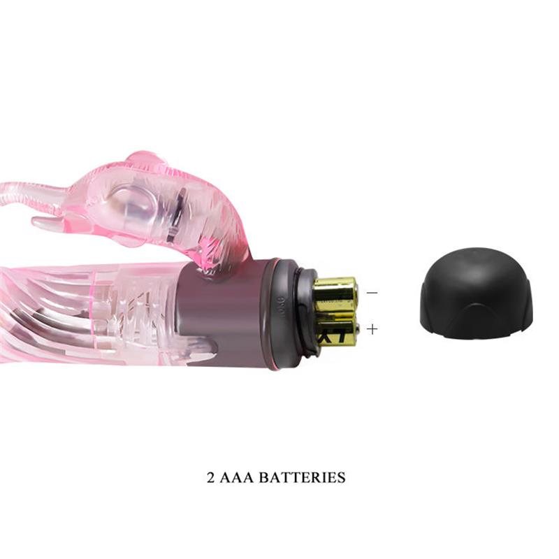 GIVE YOU A KIND OF LOVER VIBRATOR WITH PINK RABBIT 10 MODES
