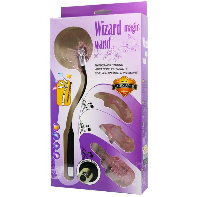 WIZARD MAGIC WAND STIMULATOR WITH VIBRATION