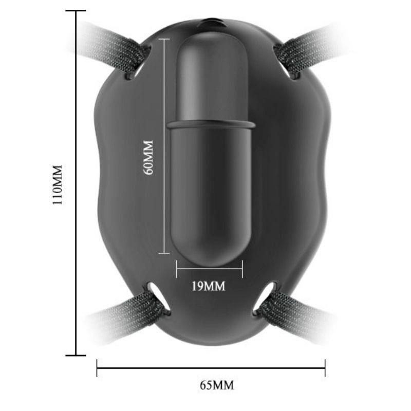 STRAP ON WITH CARTER VIBRATING BULLET