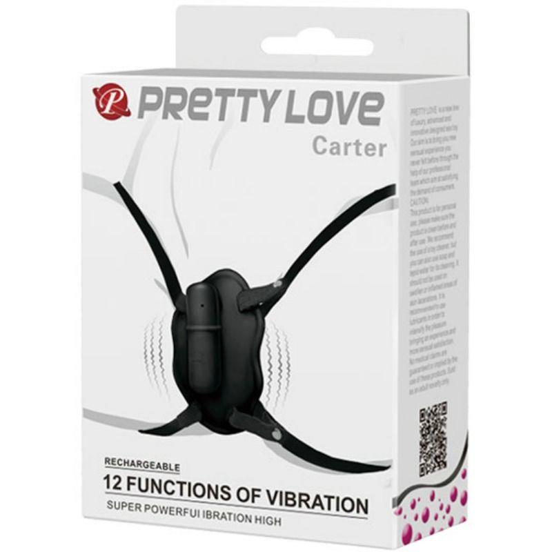 STRAP ON WITH CARTER VIBRATING BULLET