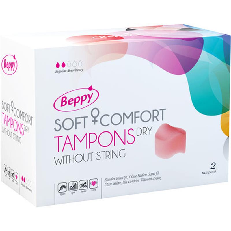 SOFT-COMFORT TAMPONS DRY 2 UNITS