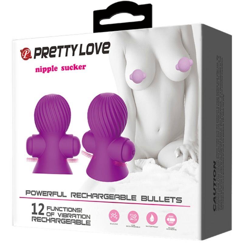 NIPPLE STIMULATORS 12M LILAC VIBRATION