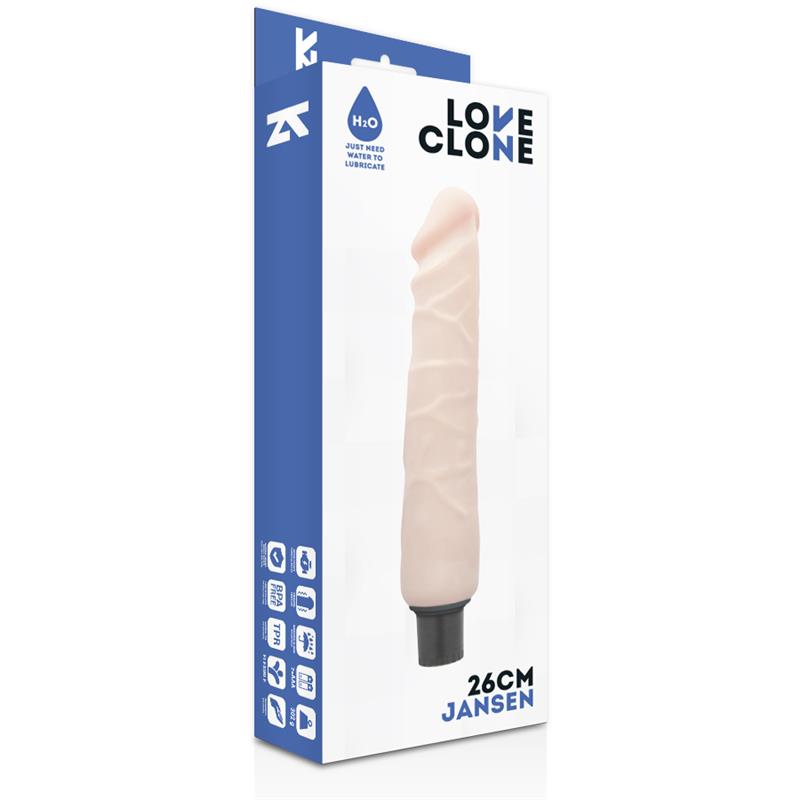 JANSEN SELF LUBRICATION VIBRATOR 26 CM -O- 4.2 CM