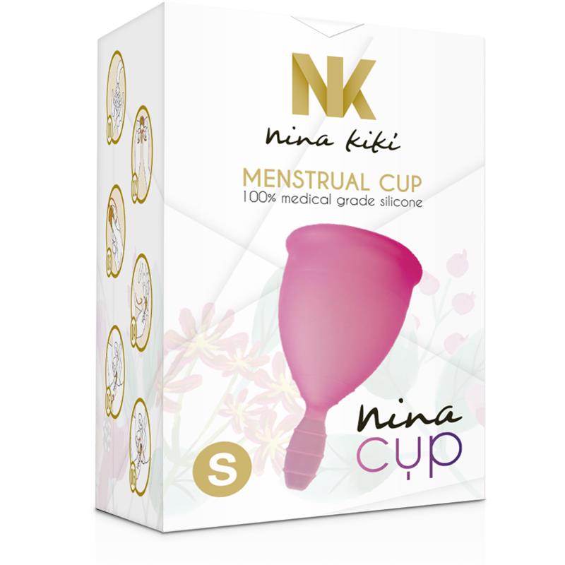 MENSTRUALNA ŠALICA ROZA - VELIČINA S