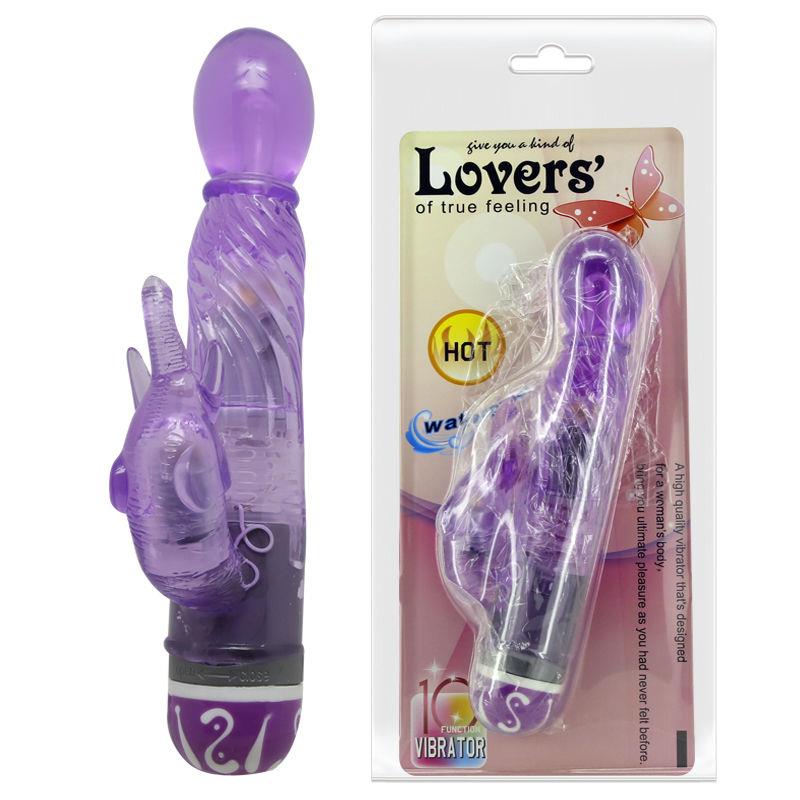 MULTIVE SPEED VIBRATOR WITH LILAC STIMULATOR