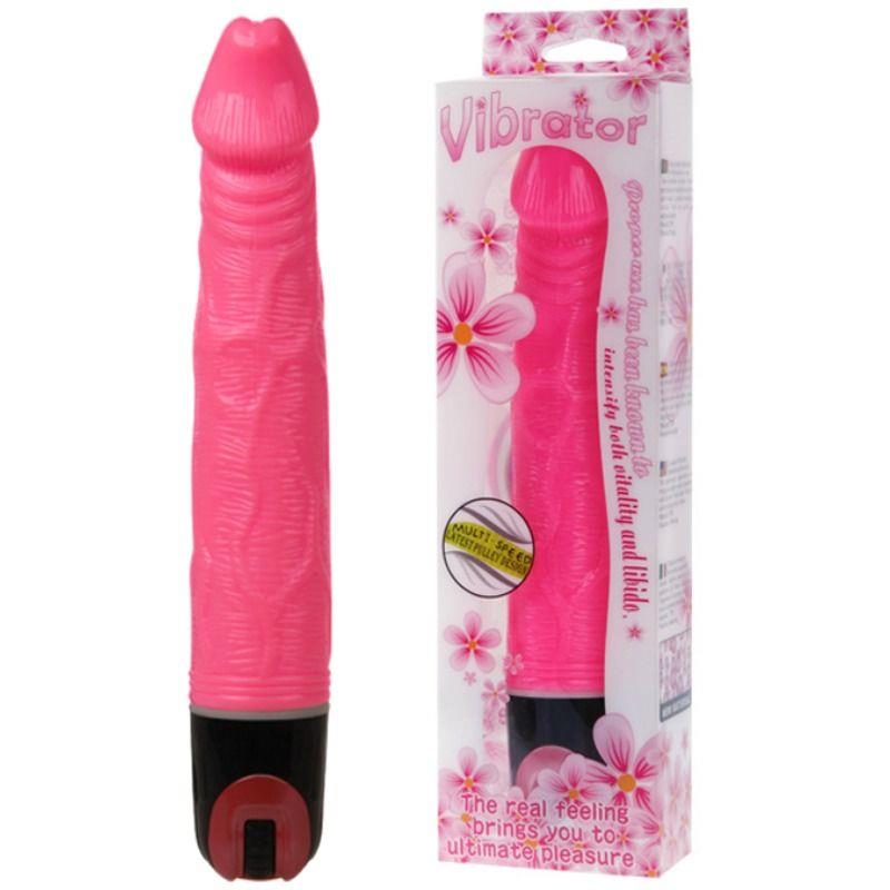 VIBRATOR MULTISPEED 21.5 CM ROZA