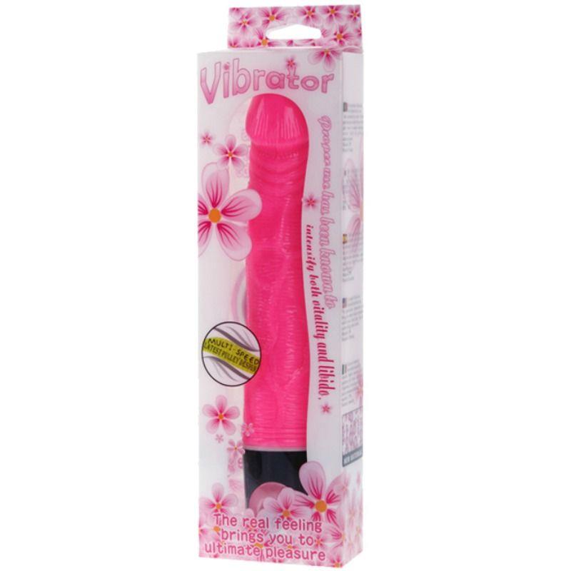 VIBRATOR MULTISPEED 21.5 CM ROZA