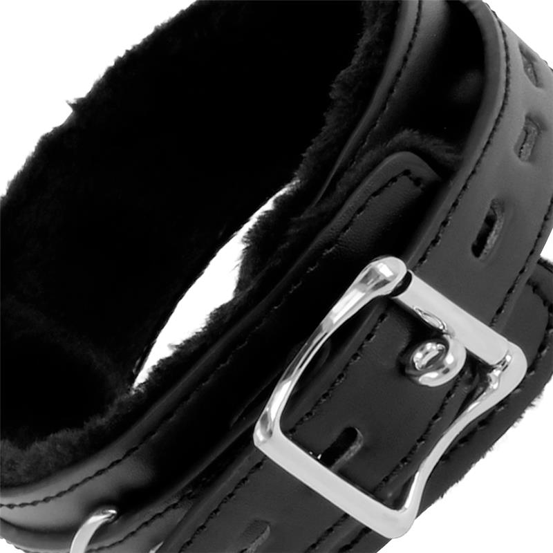 COMFORTABLE POSTURE NECKLACE WITH LEATHER CHAIN