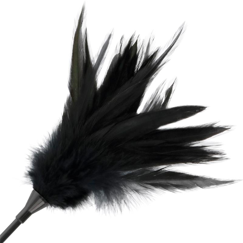 BLACK FEATHER WHIP