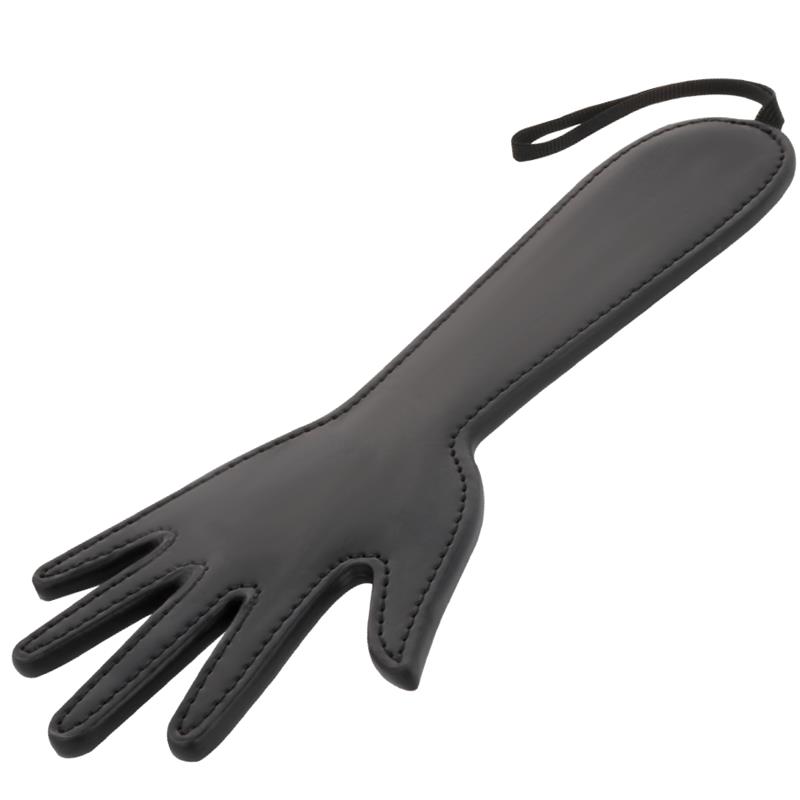 BLACK FETISH HAND PADDLE