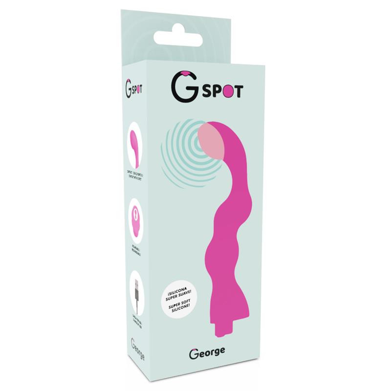 GEORGE G-SPOT VIBRATOR GUM PINK