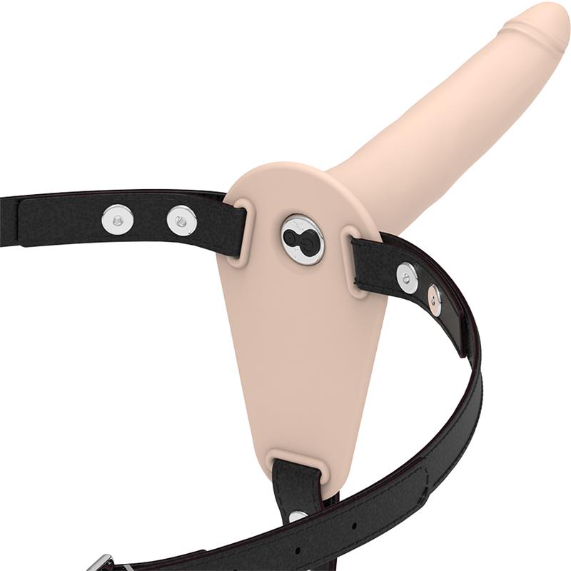 FLESH SILICONE VIBRATOR 15 CM