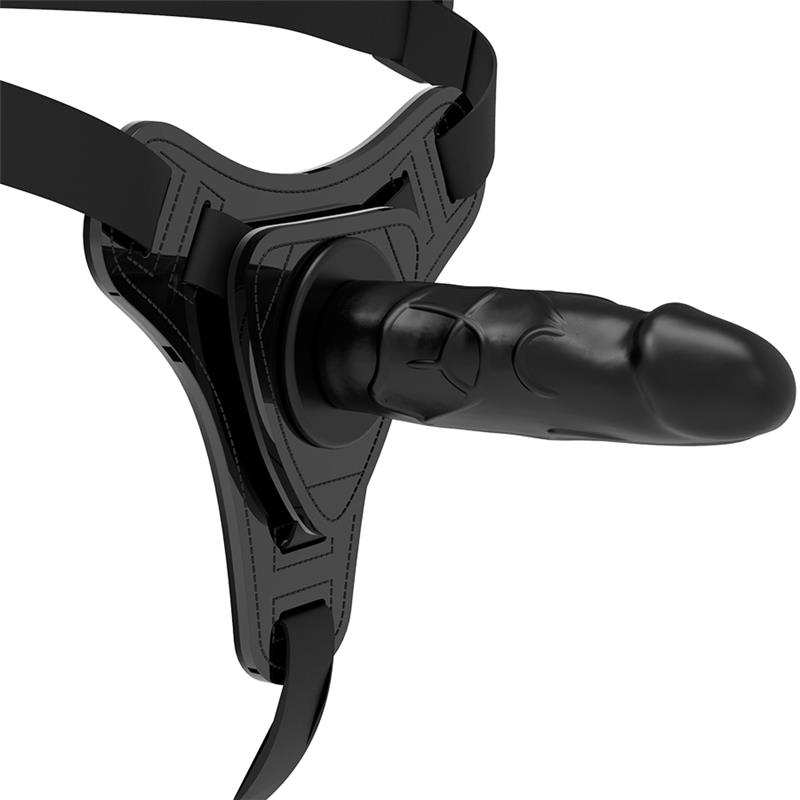REALISTIC BLACK SILICONE 15 CM