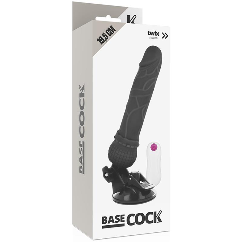 REALISTIC VIBRATOR REMOTE CONTROL FLESH 19.5 CM -O- 4 CM