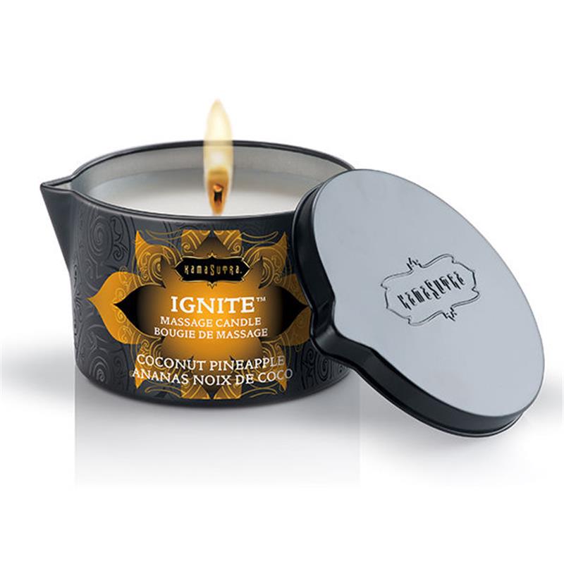 COCONUT AND PINEAPPLE MASSAGE CANDLE 170GR