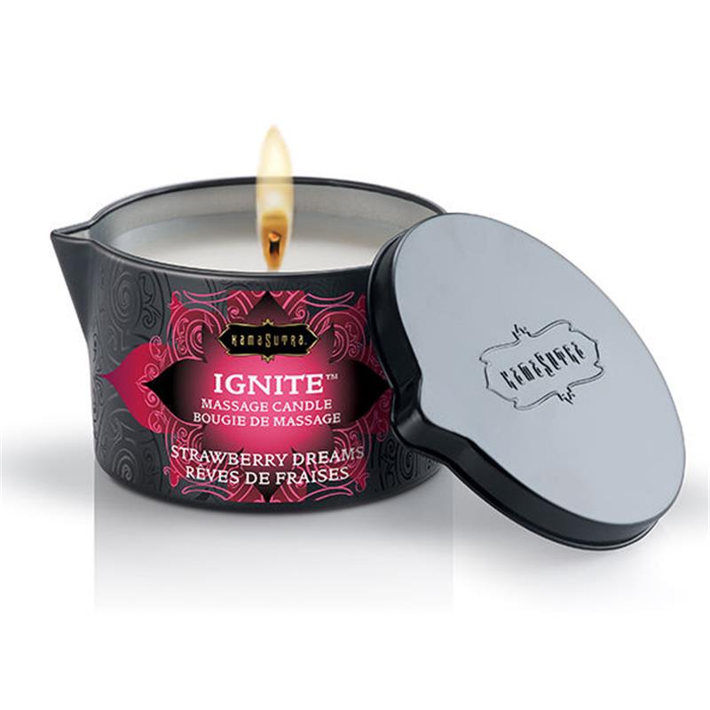STRAWBERRY DREAMS MASSAGE CANDLE 170 GR