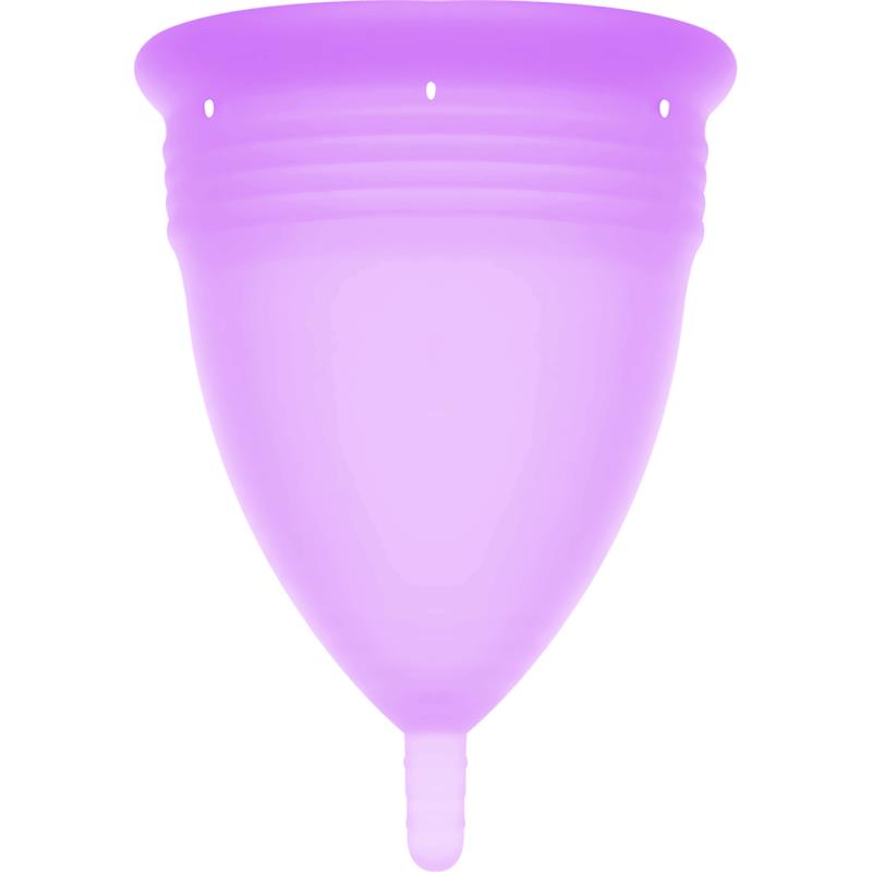 FDA SILICONE MENSTRUAL CUP VIOLET - SIZE L