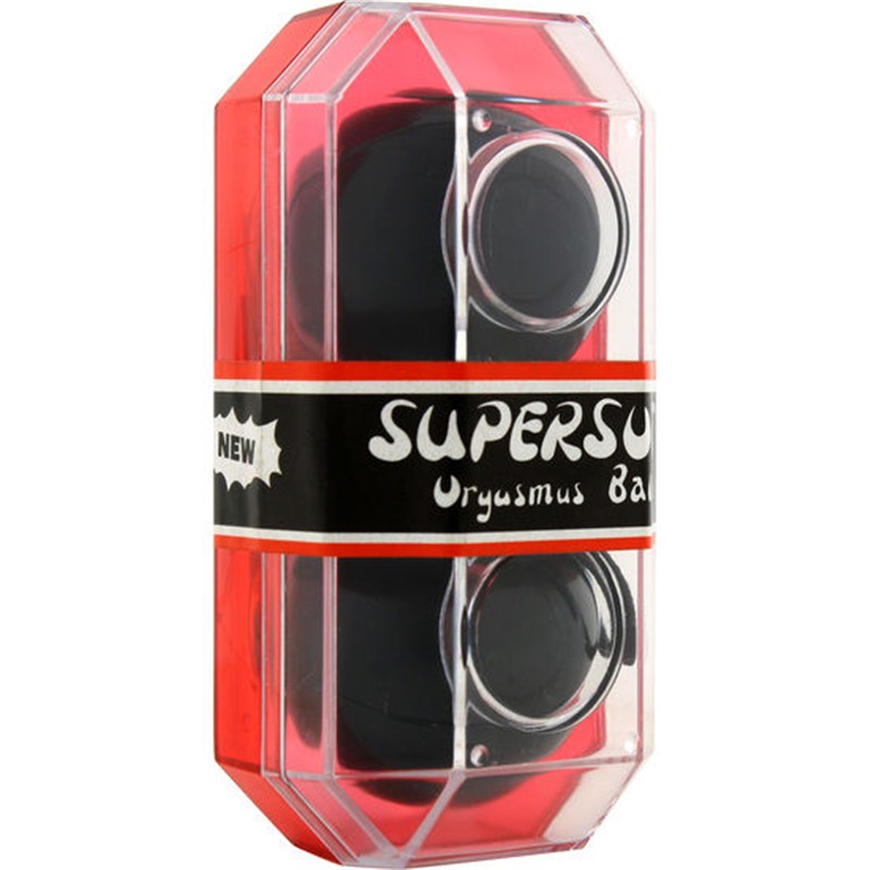 SUPERSOFT ORGASMIC BALLS BLACK