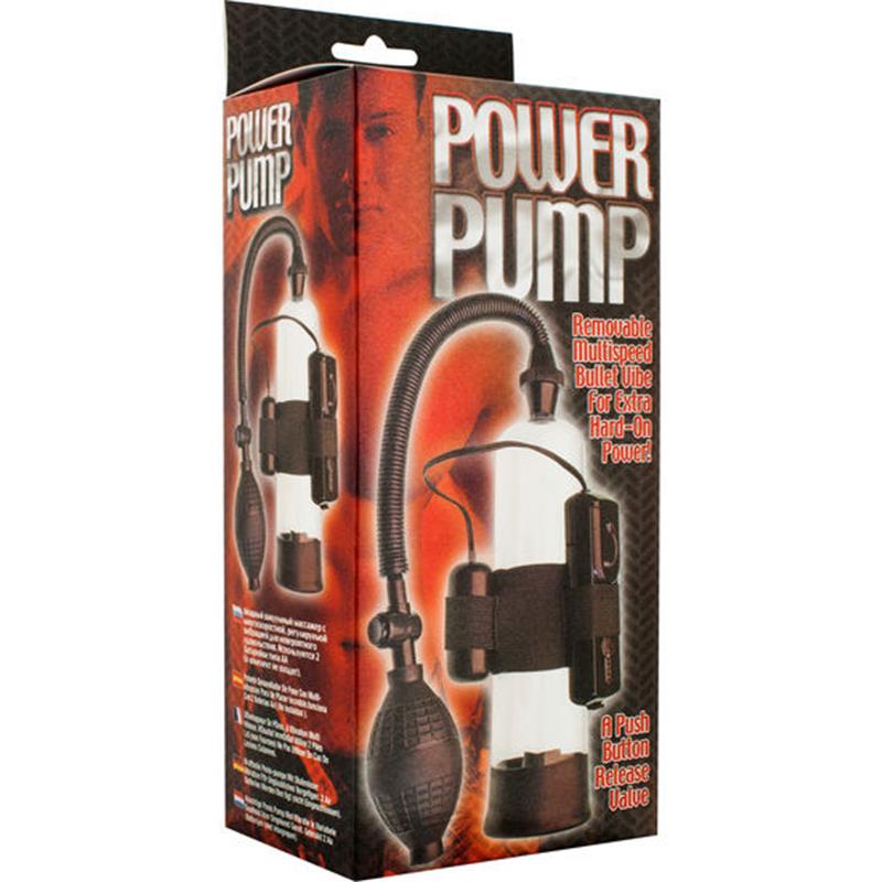 PUMP ZA EREKCIJO ZA PENIS Z VIBRATORJEM